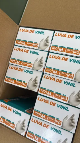 Luvas vinil 