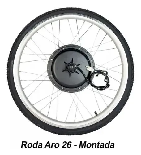Motor 750W + Controlador 36v 26A roda aro 26 