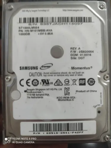 HD 1TB SAMSUNG