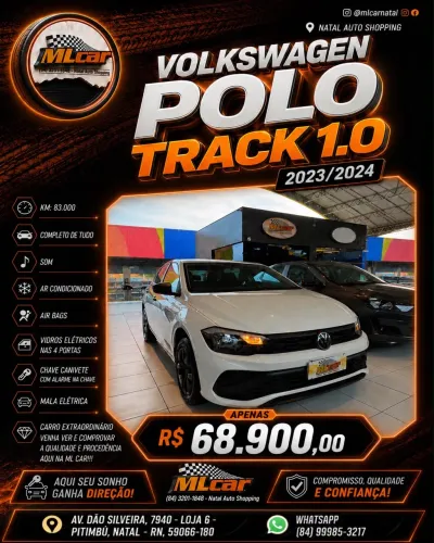 Volkswagen Polo Track 1.0 Flex 12V 5P 2024