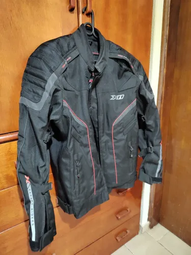 Jaqueta de motociclista masculina iron 2 jaqueta de moto iron dois tamanho médio reforcada