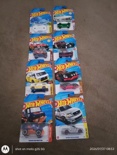 Carrinhos da hot Wheels 