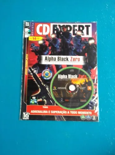 cd expert alpha black zero tiro completo lacrado l34