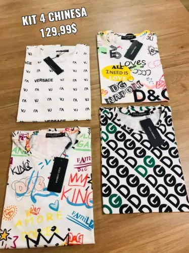 Kit Camisetas Premium 