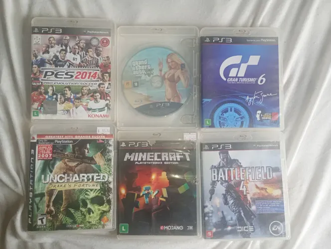 Vendo jogos de ps3 