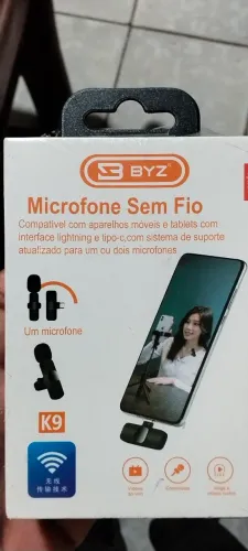 Microfone Sem Fio Lapela