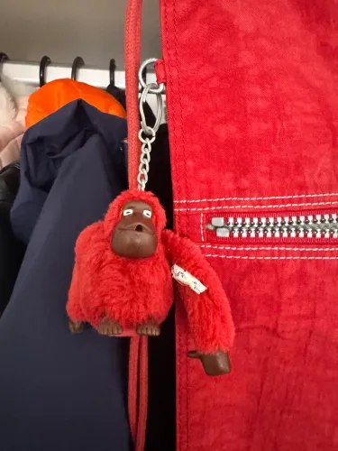 Mochila kipling vermelha