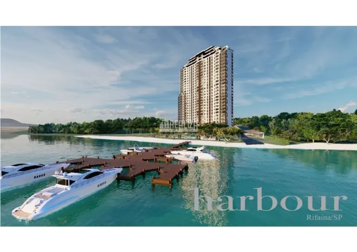 Apartamentos à venda no luxuoso Condomínio Residencial Harbour em Rifaina-SP