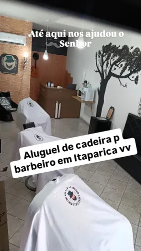 Aluguel de cadeira p barbeiro