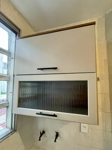 Armário Suspenso MDF para Cozinha ou Área de Serviço Barra Funda