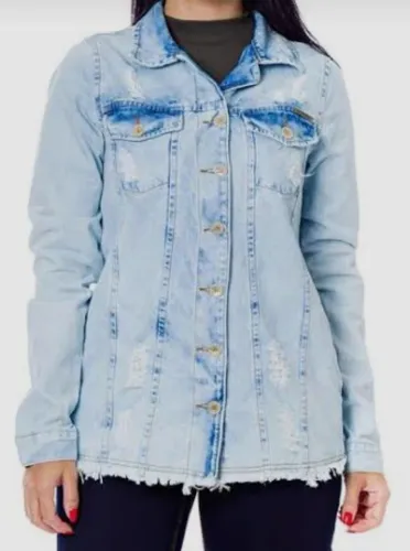 Casaco feminino jeans