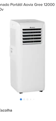Ar Condicionado Portátil Aovia Gree 12000 Btus R32 Frio 127v 110v