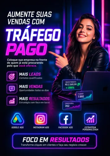 Tráfego Pago - Atraia Clientes de Verdade com Anúncios
