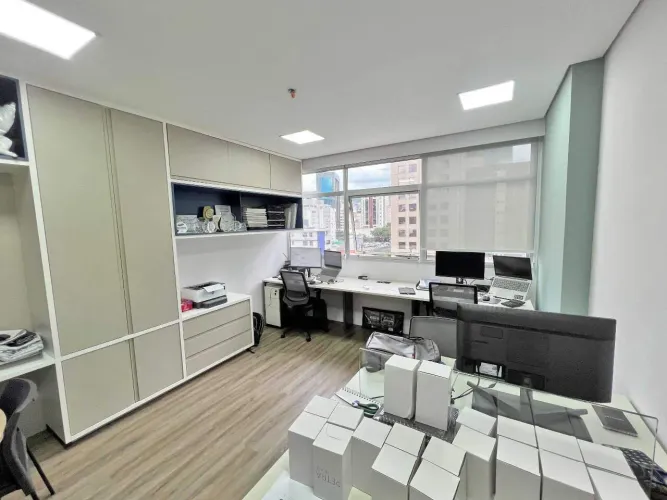 Sala comercial 25 m² 1 vaga Savassi