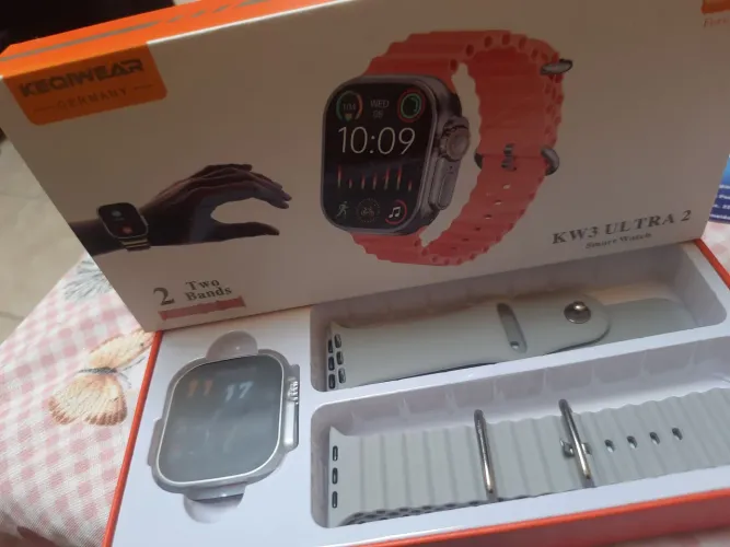 Relógio inteligente kw3 Ultra 2 smartwatch