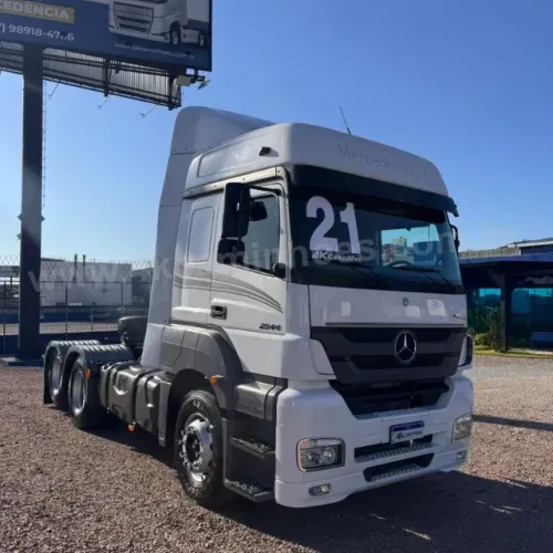 Mercedes Benz Axor 2544 6x2 - 2021 - 4k Caminhões Itajai SC