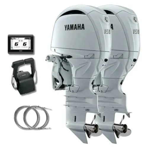 Parelha Yamaha 150HP Branco