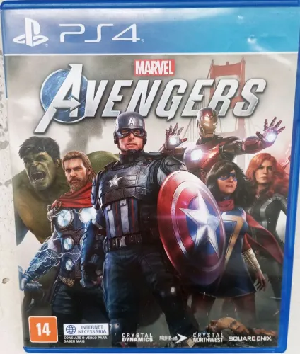 Jogo ps4 Marvel avengers