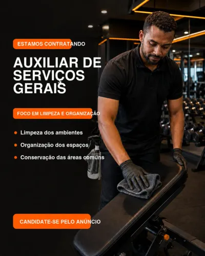 Auxiliar de Serviços Gerais