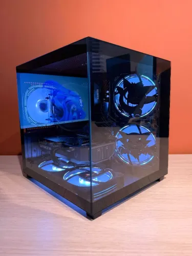 PC Gamer AMD Ryzen 7 5700X RTX5060 16Gb 1Tb Gabinete Aquario 650W