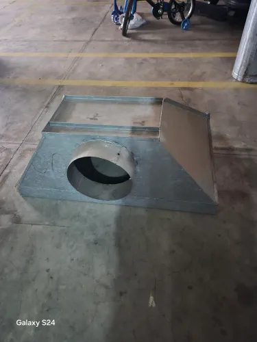 Coifa completa para cozinha industrial 