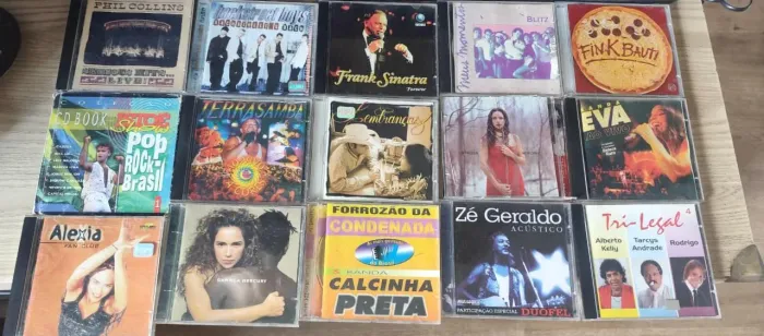 cds diversos, 15 cds, por 50.00