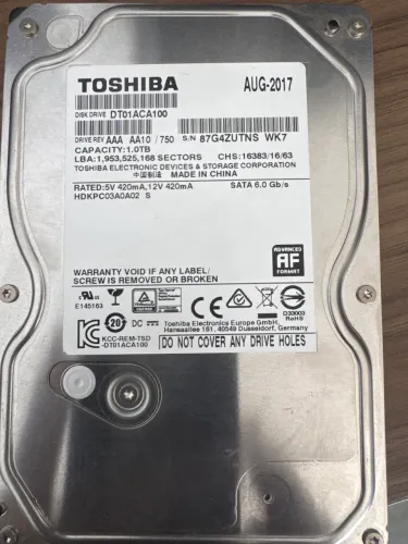 Hd 1TB TOSHIBA 