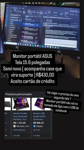 Monitor portátil ASUS