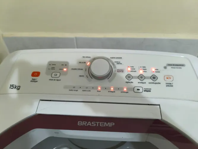 Máquina de lavar Brastemp 15 kg