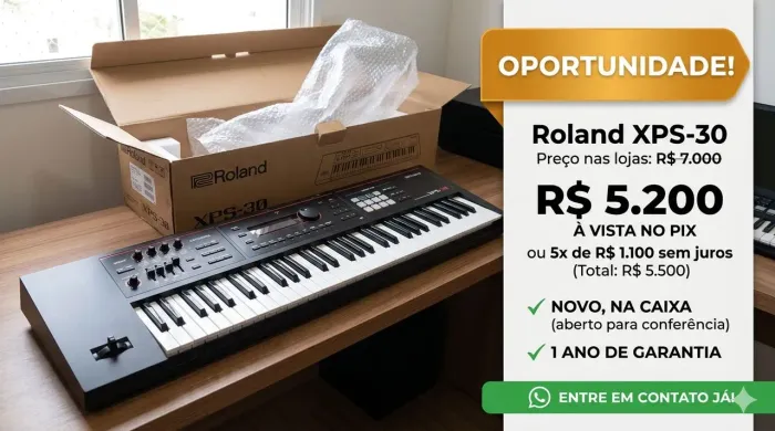 ROLAND XPS30 NOVO 1 ANO GARANTIA