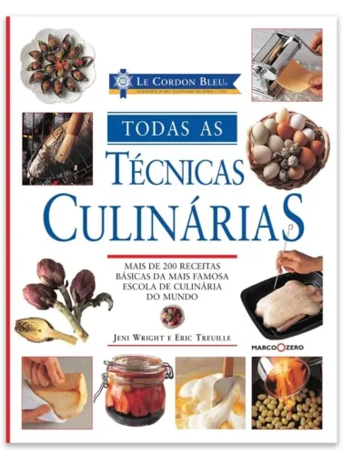 Le Cordon Bleu - Técnicas Culinárias-livro (usado)