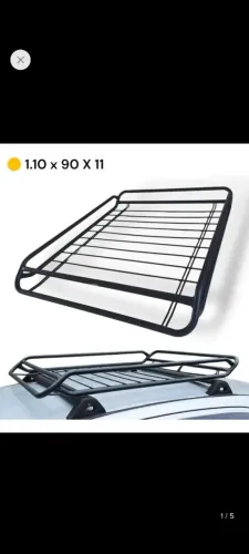 Bagageiro maleiro teto gradeado 