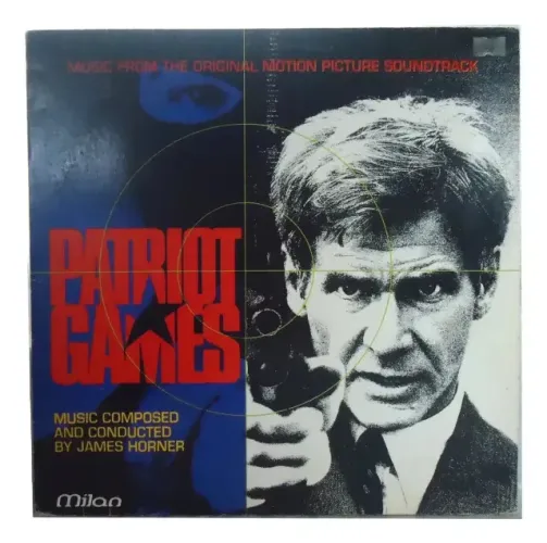 Lp JOGOS PATRIÓTICOS - PATRIOT GAMES 1992 Br - TRILHA SONORA