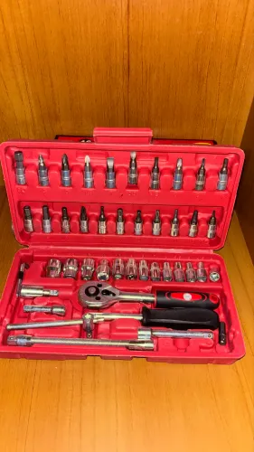 Kit ferramentas com 46 pçs