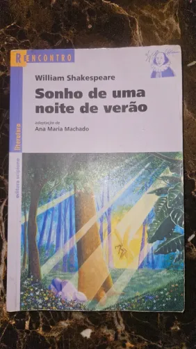 Livro Sonhos de uma Noite de Verão Shakespeare
