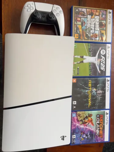 Venda Ps5 slim com mídia física 