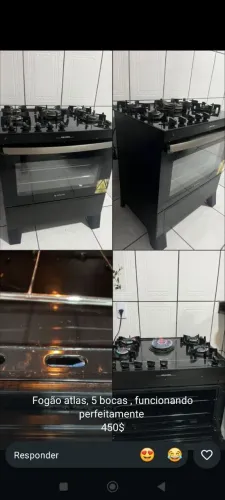 Vende-se fogão usado 
