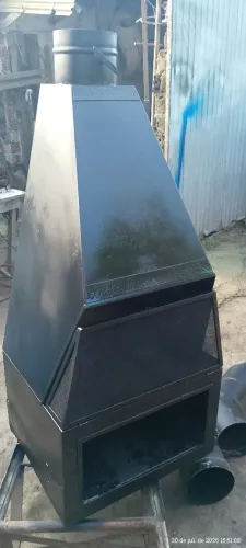 Lareira de chapa