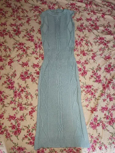 Vestido tricô