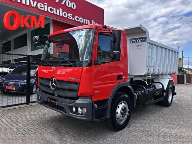ATEGO 1719 COM CAÇAMBA BASCULANTE HIDRÁULICA