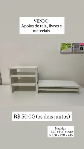 Base monitor + Escaninho organizador