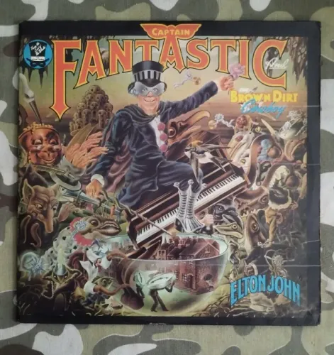 Vinil LP Elton John - Captain Fantastic And The Brown Dirt Cowboy Gatefold (1975) Pop Rock