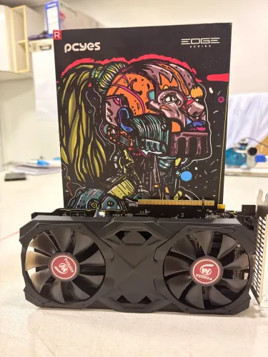 Placa de video rx580 2048sp de 8gb(leia a descrição)