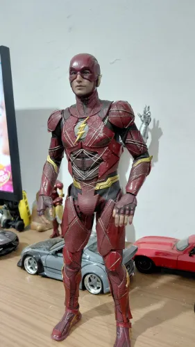 Hot Toys The Flash Liga Da Justiça 1/6 MMS448 - Apenas Boneco (Loose)