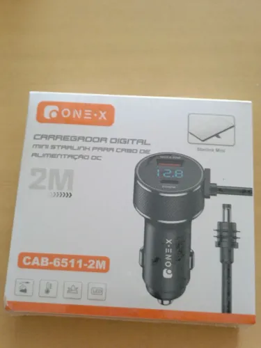 CCarregador veicular para starlink mini