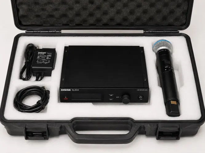 Microfone Sem Fio Shure SLXD24/Beta 58A Digital - Estado de Novo