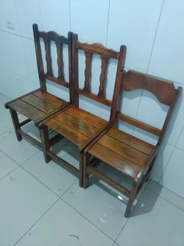 3 CADEIRA MADEIRA 