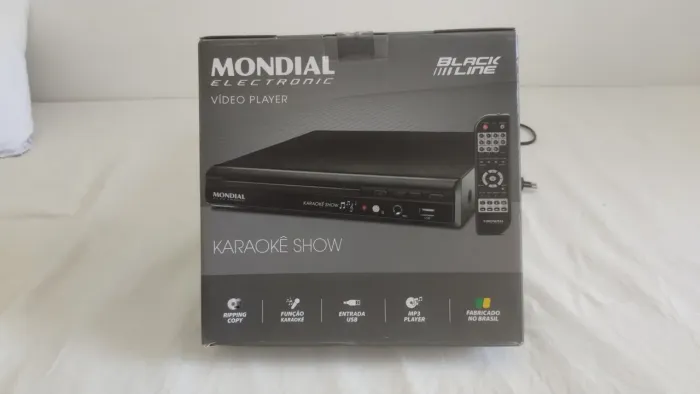 DVD Player Vídeo Karaokê Show modelo D-20 Mondial