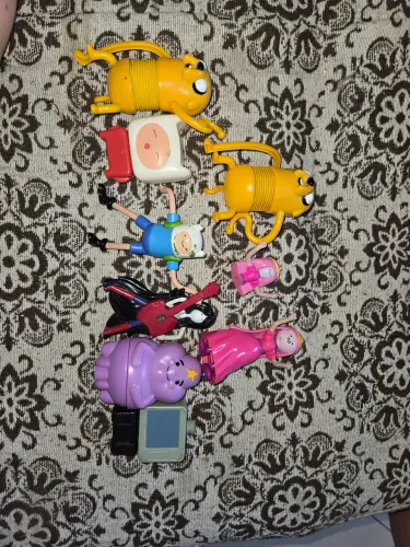 Brinquedos hora de aventura mc donalds