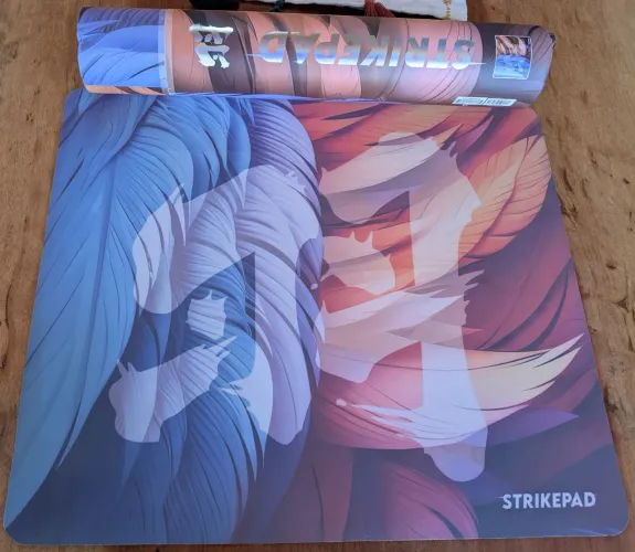 Mousepad Gamer Fantech Strikepad Fibra de Vidro